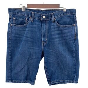 Levis 541 Denim‎ Shorts Mens 36 Relaxed Fit Blue Jeans Cotton Blend Casual